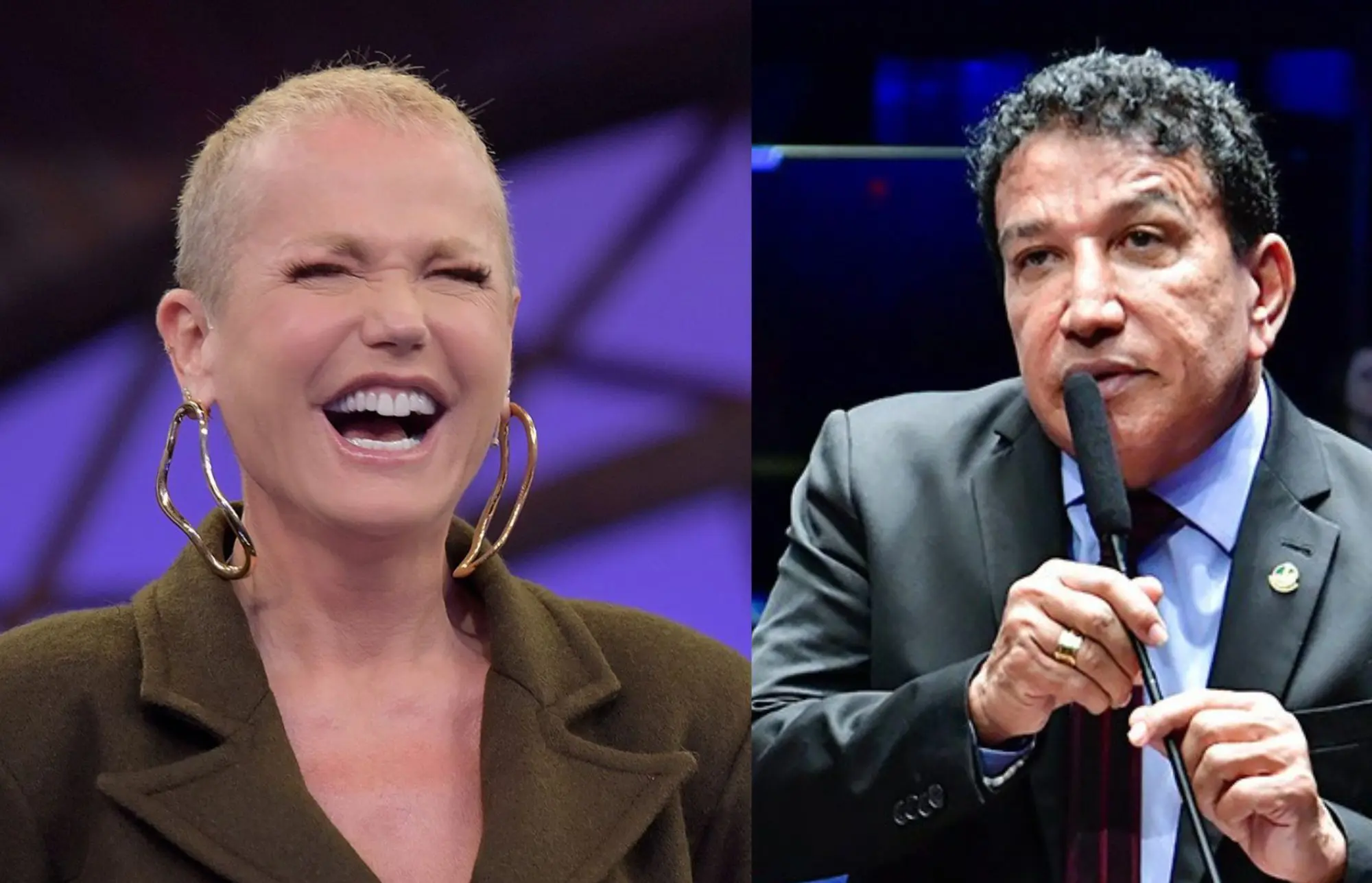 Xuxa Meneghel e Magno Malta | Foto: Divulgação