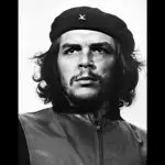 Foto de Che Guevara, frequentemente utilizada em camisetas