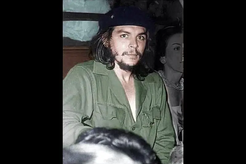 Guevara com seu uniforme militar