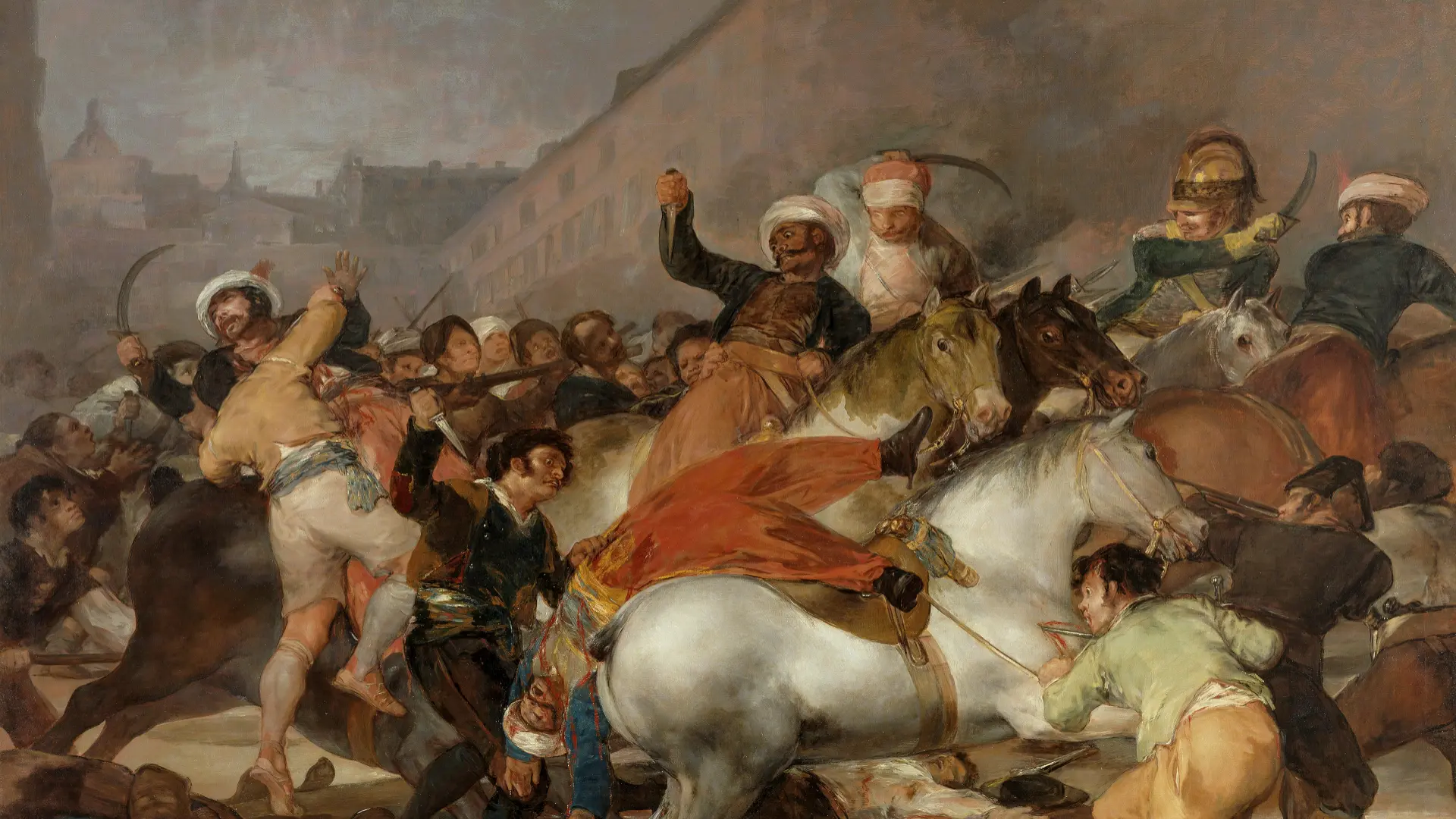 A Guerra da Independência da Espanha foi um conflito sangrento | Imagem: Francisco Goya/Wikimedia Commons