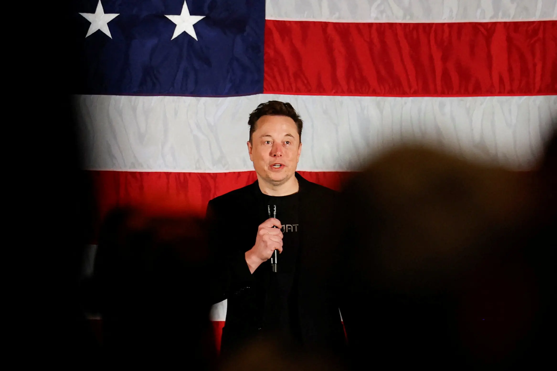 O CEO da Tesla e proprietário do Twitter/X, Elon Musk, durante um evento na Pensilvânia - 17/10/2024 | Foto: Rachel Wisniewski/Reuters