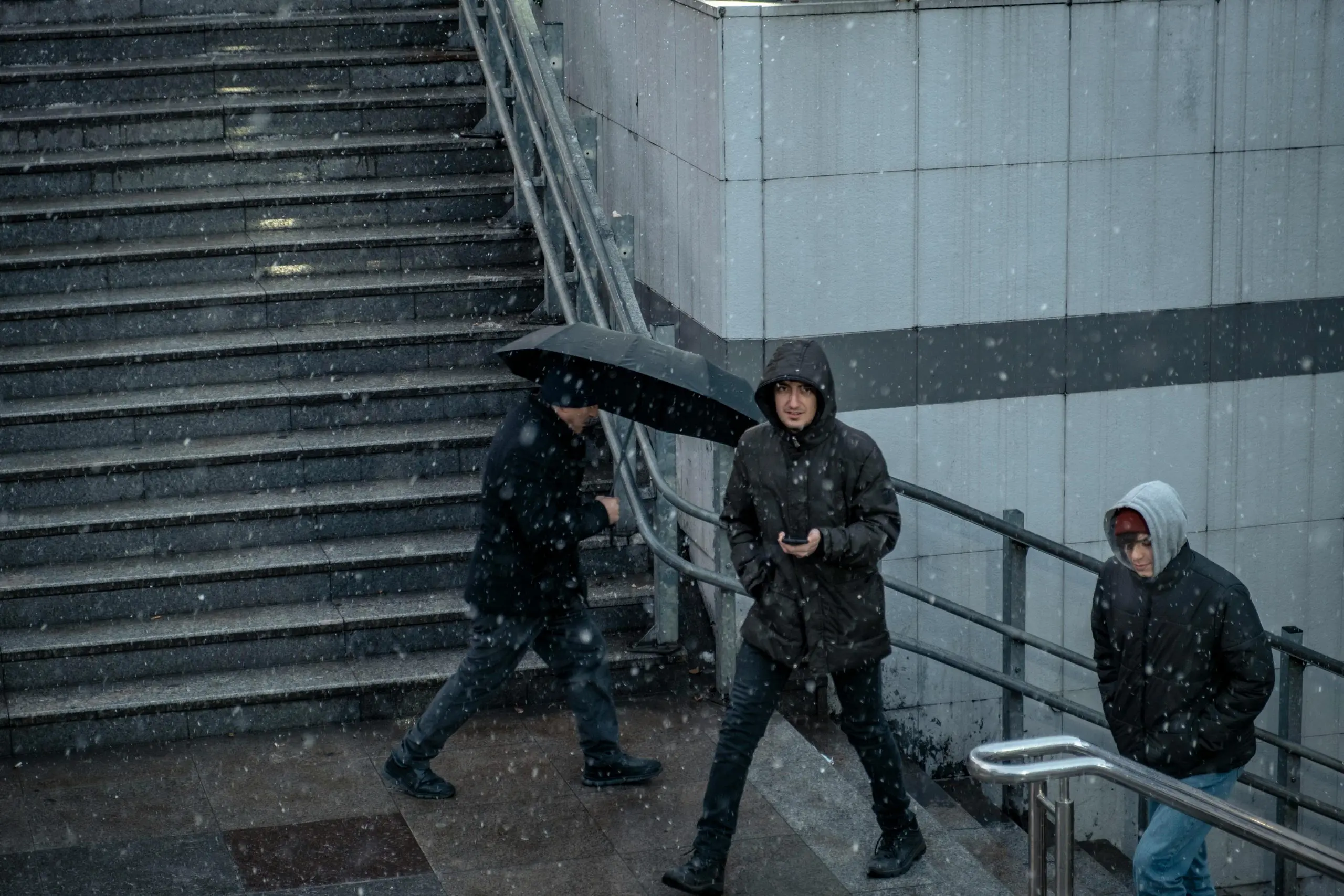 Frente fria e chuva atinge o Brasil