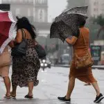 Frente fria no Sudeste