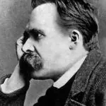 Perfil do filósofo alemão Friedrich Nietzsche