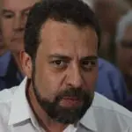 Guilherme Boulos, em entrevista coletiva depois de apresentar suas propostas de governo para a população 60+, em evento realizado no Slavieiro Hotel, região central da capital - 25/9/2024 | Foto: Yuri Murakami/FotoArena/Estadão Conteúdo