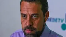 Guilherme Boulos, em entrevista coletiva depois de um debate organizado pela Rede TV, UOL e Folha de S.Paulo entre os candidatos do segundo turno das eleições para prefeito da cidade de São Paulo - 17/10/2024 | Foto: Yuri Murakami/FotoArena/Estadão Conteúdo