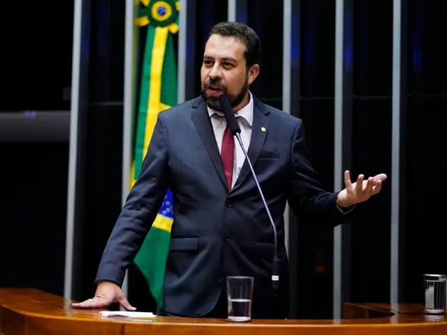 Guilherme Boulos na Câmara dos Deputados