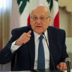 O primeiro-ministro Najib Mikati também critica a base xiita que está representada no Parlamento libanês | Foto: Reprodução/Twitter/X