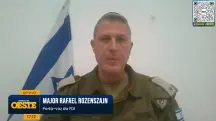 O major Rafael Rozenszajn falou sobre o poder financeiro do Irã e a forma de como usa os recursos para financiar os terroristas | Foto: Reprodução/Revista Oeste