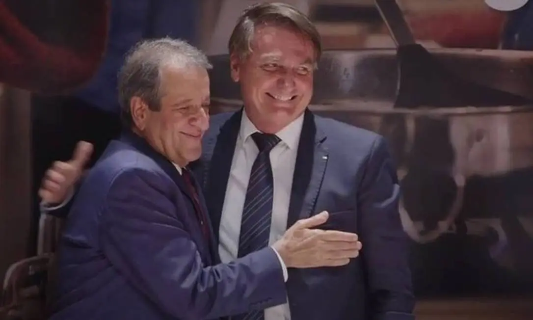 Jair Bolsonaro e Valdemar Costa Neto, figuras-chave do Partido Liberal (PL)