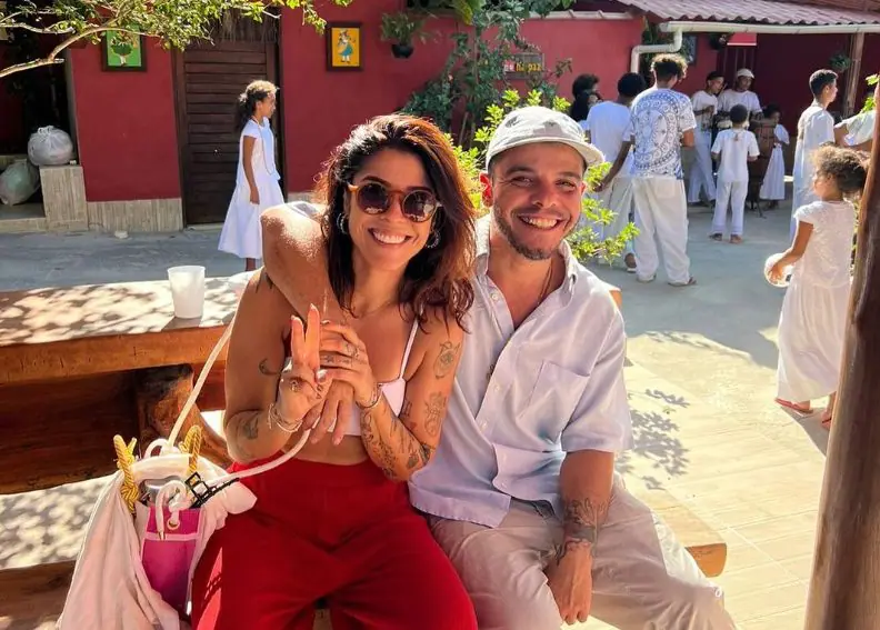 Maria Carol, a irmã de João Rebello, e o próprio ex-ator | Foto: Reprodução/Instagram