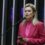Júlia Zanatta se refere à fala do ministro da Defesa, José Múcio, sobre o governo não aprovar uma licitação vencida por Israel por ‘questões ideológicas’ | Foto: Divulgação/Câmara dos Deputados