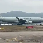 KC30 vindo do Líbano pousa no Brasil
