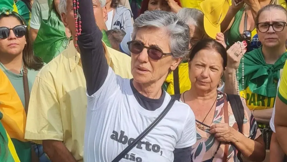 A Cássia Kis apoiou o ex-presidente Jair Bolsonaro (PL) nas eleições de 2022 | Foto: Reprodução/Twitter/X