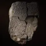 Mapa de três mil anos indica a localização da Arca de Noé | Foto: Divulgação/The British Museum