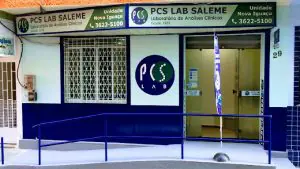 Laboratório PCS Lab Saleme, responsável por testes de HIV