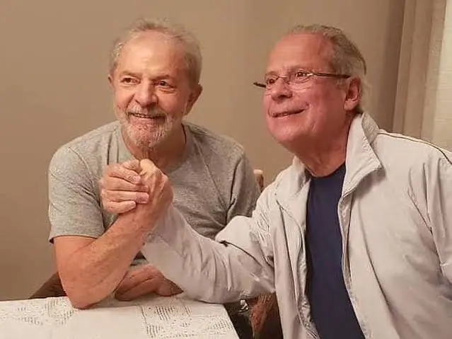 Luiz Inácio Lula da Silva e José Dirceu