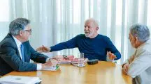 Lula, no Palácio da Alvorada