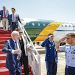 O presidente Luiz Inácio Lula da Silva chegou a Brasília na manhã desta quarta-feira, 2 | foto: Ricardo Stuckert/PR