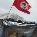 O MST se mobiliza para impedir o que eles chamam de ‘avanço da direita’ em invasões | Foto: Marcelo Camargo/Agência Brasil