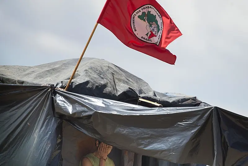 O MST se mobiliza para impedir o que eles chamam de ‘avanço da direita’ em invasões | Foto: Marcelo Camargo/Agência Brasil