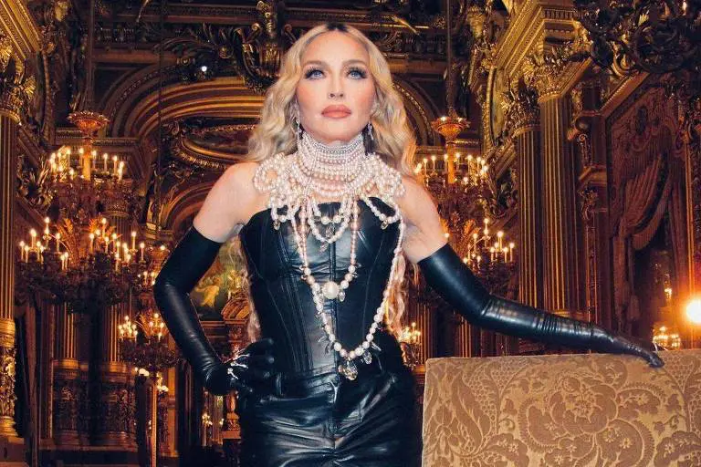 Madonna cantou no Rio de Janeiro em maio deste ano