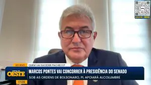 Marcos Pontes afirmou que, caso eleito, vai dar andamento ao pedido de impeachment de Alexandre de Moraes | Foto: Reprodução/YouTube/Revista Oeste