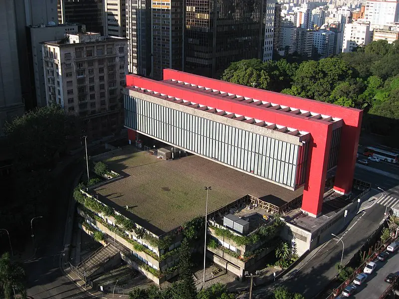 O Masp na Avenida Paulista