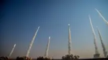 Mísseis iranianos lançados contra Israel