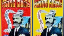 Banner de apresentação da série Monty Python's Flying Circus