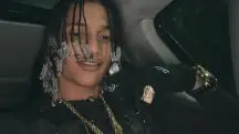 O rapper Oruam, filho do traficante Marcinho VP, do Rio de Janeiro