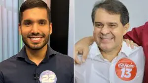 André Fernande se Evandro Leitão se enfrentam no segundo turno das eleições para a Prefeitura de Fortaleza | Foto: Reprodução/Facebook