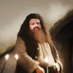 O ator interpretou Rúbeo Hagrid em Harry Potter e a Pedra Filosofal, papel que repetiu em mais sete filmes da saga até 2011 | Foto: Reprodução/DevianArt