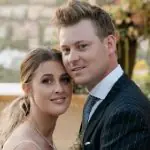 Gina Schumacher, filha de Michael Schumacher, e noivo Iain Bethke
