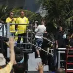 O pastor Silas Malafaia junto com o ex-presidente Jair Bolsonaro