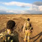 Soldados da Força de Israel em um exercício militar