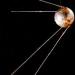 O satélite Sputnik 1, lançado pela União Soviética