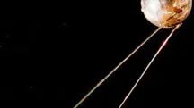 O satélite Sputnik 1, lançado pela União Soviética