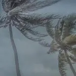 Ventos fortes atingem o Nordeste