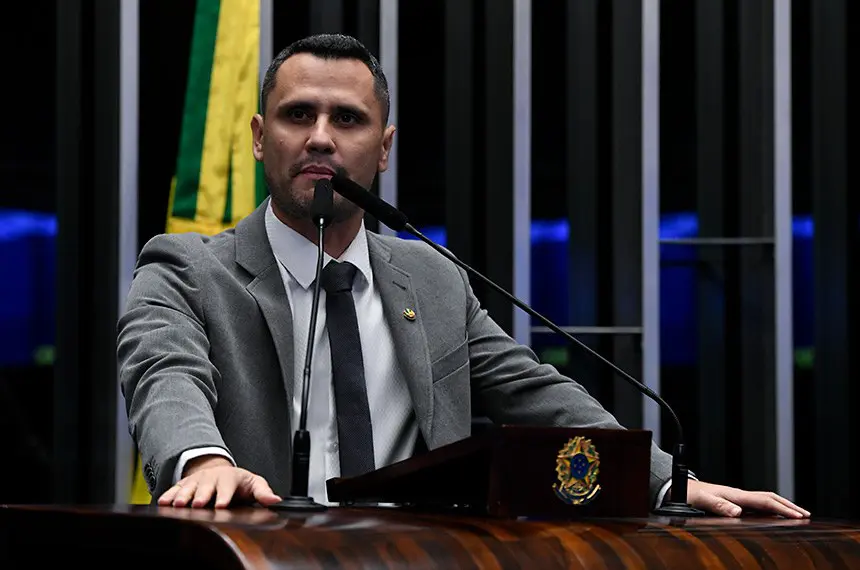 O senador Cleitinho (Republicanos-MG) cobra agilidade na votação do processo sobre o voto impresso | Foto: Jefferson Rudy/Agência Senado