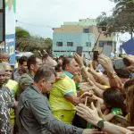 O ex-presidente Jair Bolsonaro durante agenda em Vila Velha, Espírito Santo, em 30 de setembro | Foto: Divulgação/PL-ES