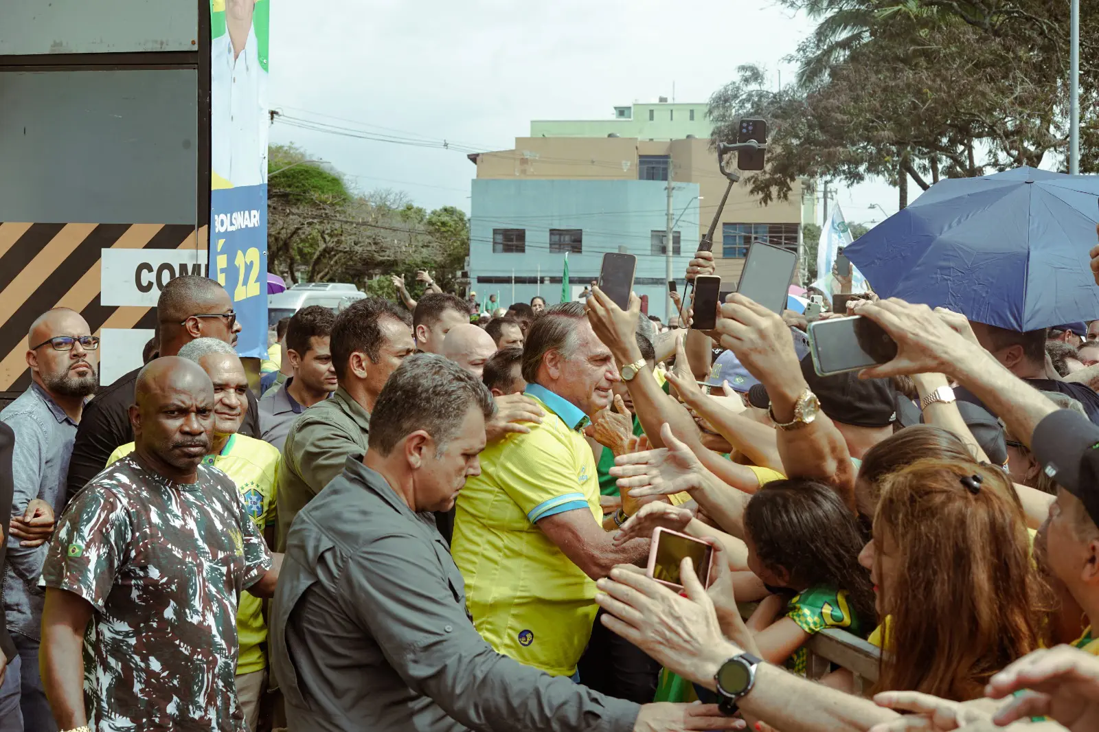 O ex-presidente Jair Bolsonaro durante agenda em Vila Velha, Espírito Santo, em 30 de setembro | Foto: Divulgação/PL-ES
