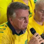 Bolsonaro participou de ato em prol da candidatura de Marcelo Queiroga em João Pessoa, na Paraíba | Foto: Yasmin Alencar/Revista Oeste