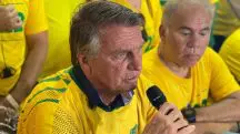 Bolsonaro participou de ato em prol da candidatura de Marcelo Queiroga em João Pessoa, na Paraíba | Foto: Yasmin Alencar/Revista Oeste