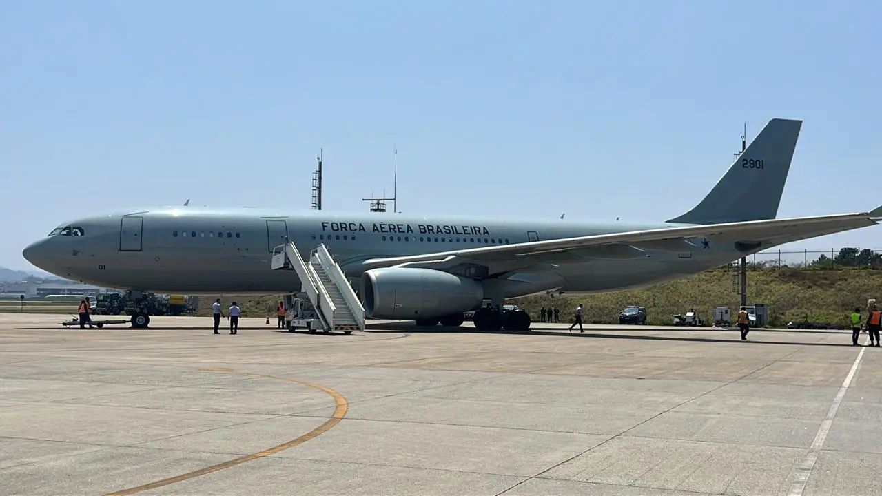 avião fab - repatriação líbano