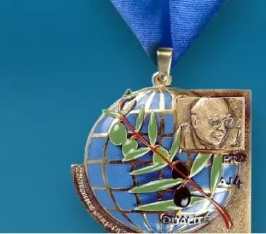 Medalha do 'Mario Solinas Quality Award': reconhecimento internacional | Foto: Reprodução/Redes sociais