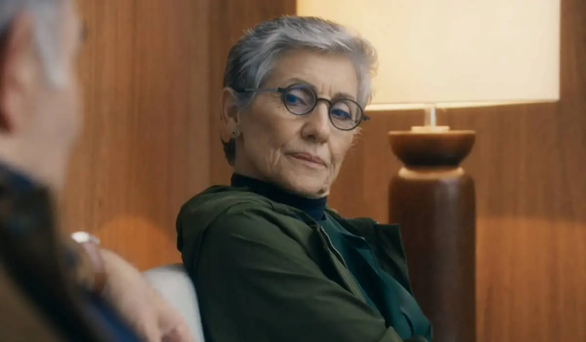 Cassia Kis em sua última novela da Globo