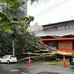 Ciclone atua na costa do Estado do Rio Grande de Sul | Foto: Reprodução/Rádio Sampaio