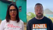 Ana Carolina Oliveira e Leniel Borel foram eleitos em suas cidades | Foto: Montagem/Redes sociais