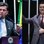O senador Sergio Moro e o ex-deputado federal Deltan Dallagnol | Foto: Montagem/Reprodução/Redes sociais